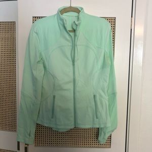 Lululemon Mint Green form jacket! Rare color!